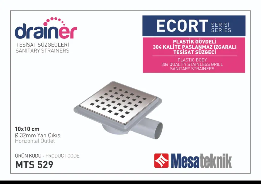 Ecort Series Plumbing Floor Drains