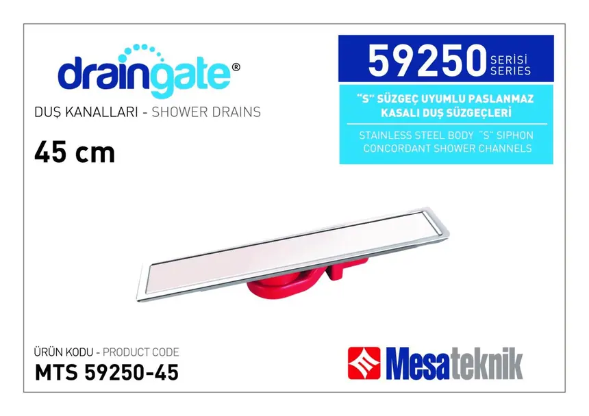 MTS 59250 S-Trap Compatible Stainless Body Series