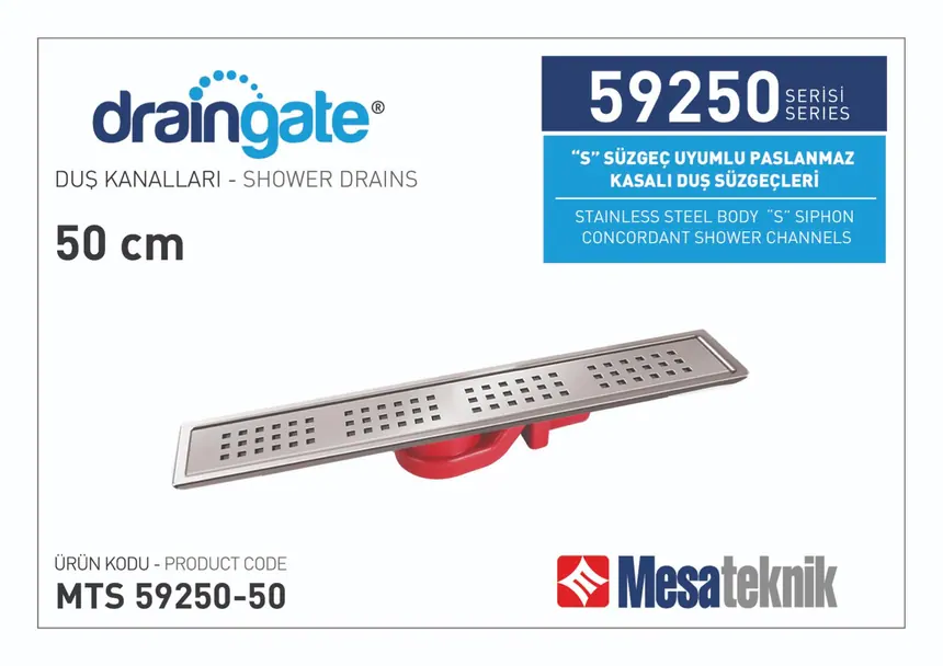 MTS 59250 S-Trap Compatible Stainless Body Series