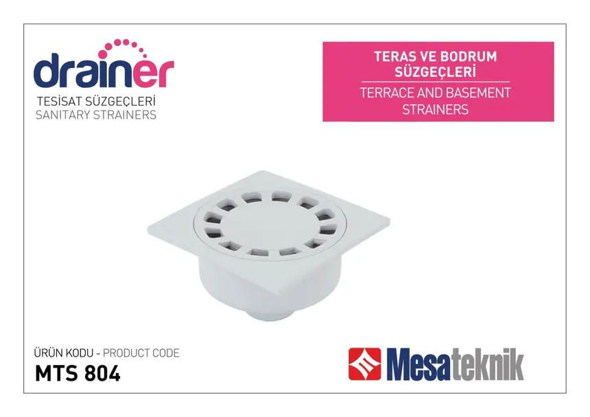 Terrace & Basement Floor Drains