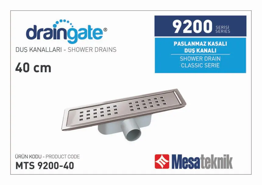 MTS 9200 Paslanmaz Gövdeli Klasik Seri