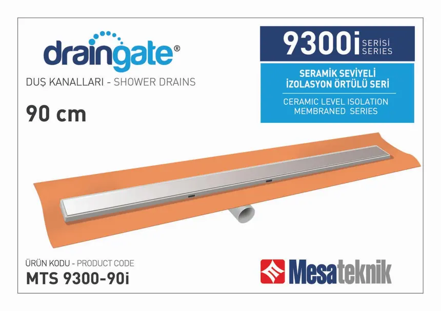 MTS 9300I Tile-Level Waterproofing Membrane-Covered Series