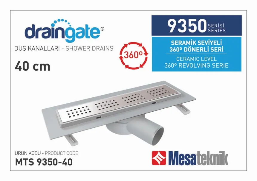 MTS 9350 Tile-Level 360° Rotatable Series
