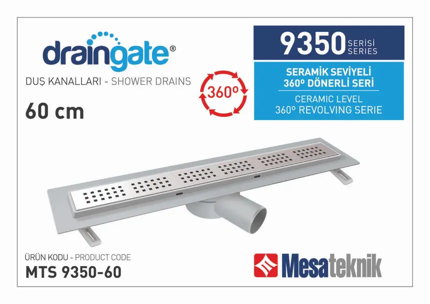 MTS 9350 Tile-Level 360° Rotatable Series