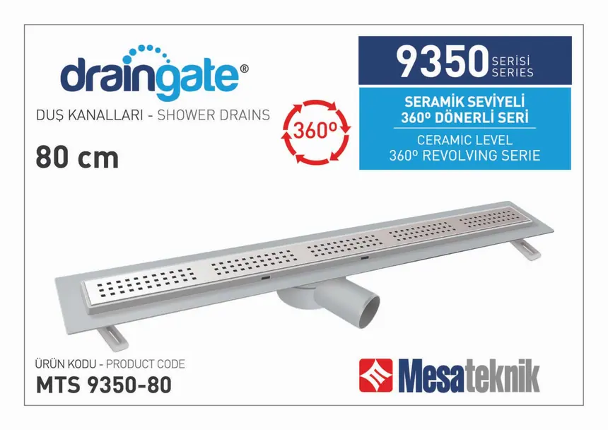 MTS 9350 Tile-Level 360° Rotatable Series