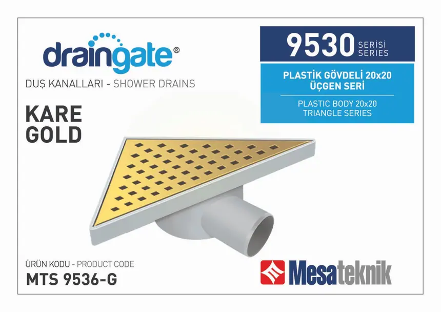 MTS 9530 Plastic Body 20 cm Triangular Series