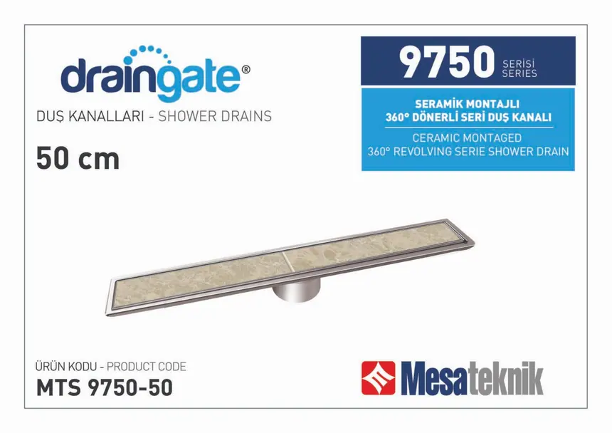 MTS 9750 Seramik Montajlı 360º Dönerli Seri