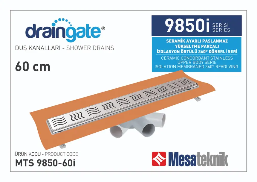 MTS 9850I Seramik Ayarlı Yükseltme Parçalı 360º Dönerli İzolasyon Örtülü