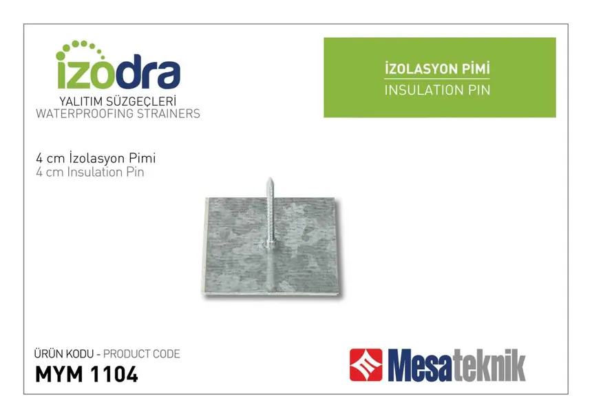 Waterproofing Pins