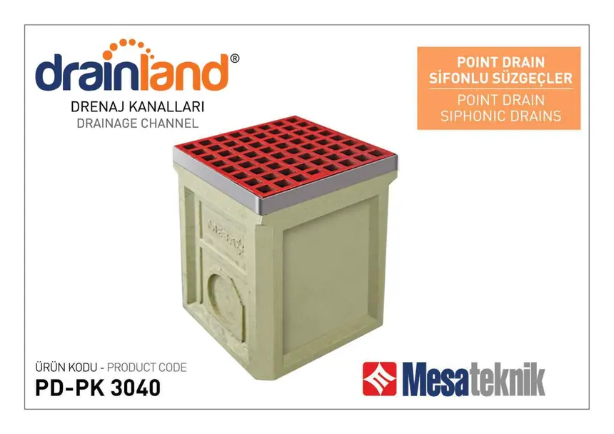 Point Drain Trapped Floor Drains