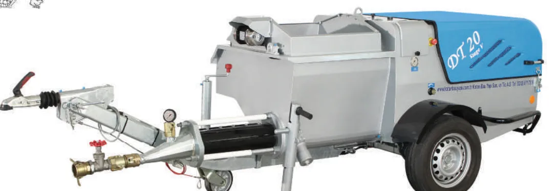 Mörtel Meister DT20 / DT18V / DT20V