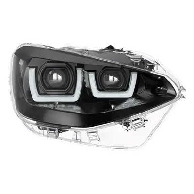 LEDriving headlight for BMW 1 LEDHL108-BK LHD