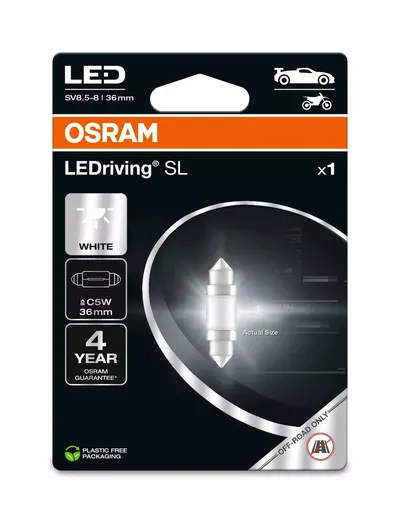 LEDriving SL C5W 6418 WHITE 0 W