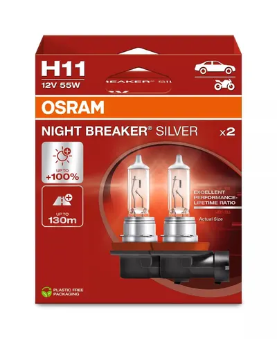 NIGHT BREAKER SILVER H11