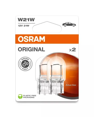 ORIGINAL - GLASS WEDGE BASE W21W