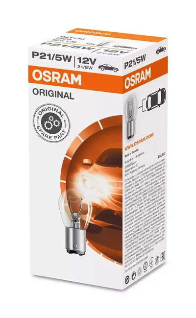 ORIGINAL - METAL BASE P21/5W 12 V
