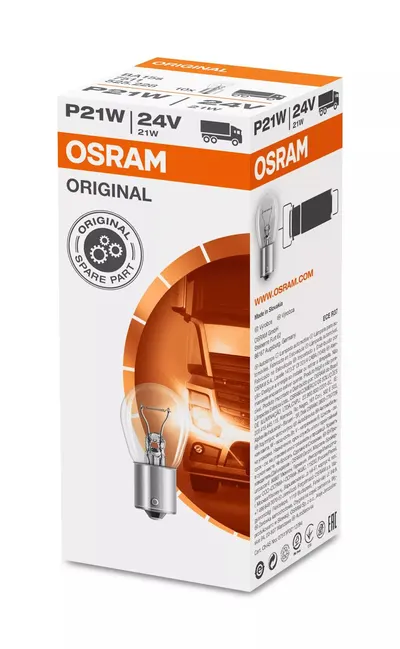 ORIGINAL - METAL BASE P21W 24 V