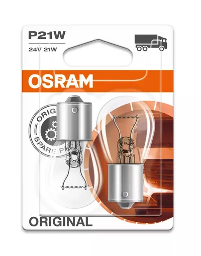ORIGINAL - METAL BASE P21W 24 V