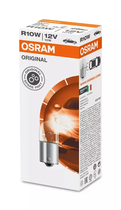 ORIGINAL - METAL BASE R10W 12 V