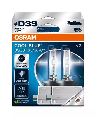 XENARC COOL BLUE BOOST D3S