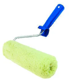 Pro Rulo Ø 50 Yuvarlak Sarı Uzun Hav, 18 cm, PP Saplı