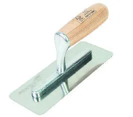 Yuvarlak Köşeli Paslanmaz Çelik Mala 200 x 80 mm