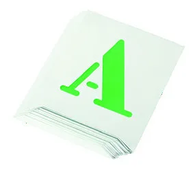 Etiketleme için 26 Harf Seti (A-Z) 50 mm (2")