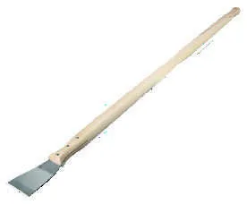 Premium Ekstra Uzun Saplı Kazıyıcı 100 cm - Kavisli 10 cm