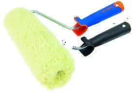 Premium Rulo Ø50 Yuvarlak Super Long Pile, 18 cm, Bimat. Saplı