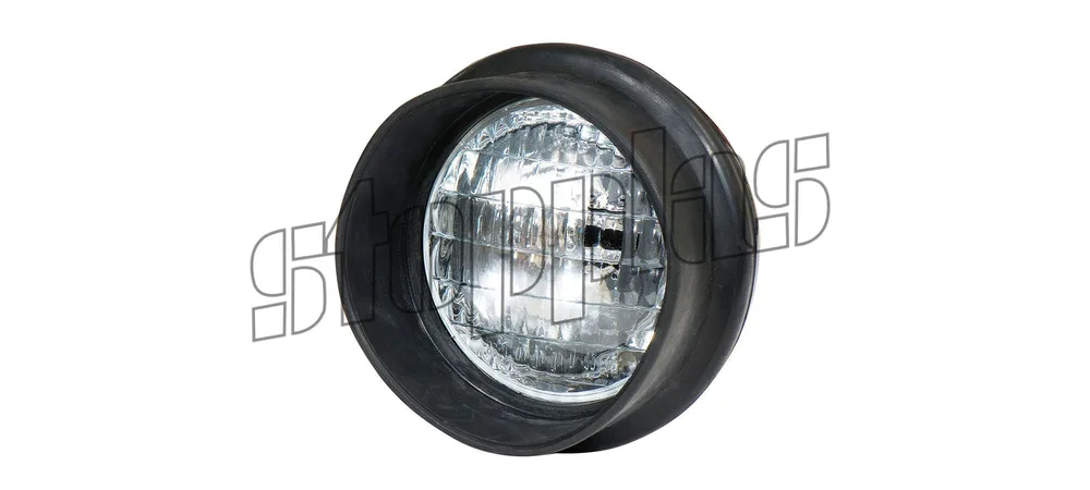 Lamp With Long Rubber Boot